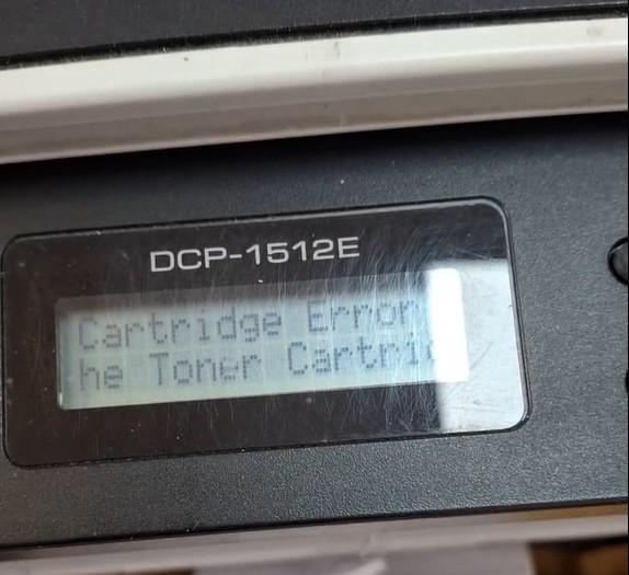Cartridge Error