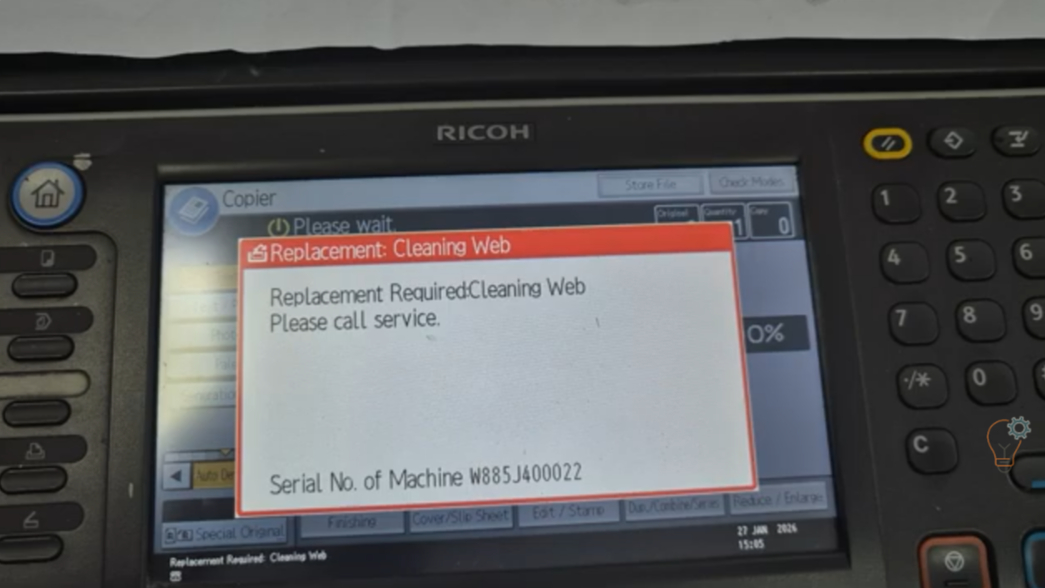 Reset-Cleaning-Web-Counter-on-Ricoh-MP6002SP Reset Cleaning Web Counter on Ricoh MP6002SP